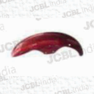 FRONT MUDGUARD ABS FIT FOR PLASTIC MAX -100 FLAME RED - JC-400-MC