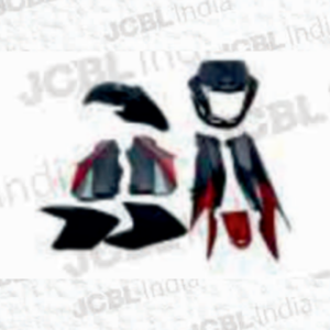 FULL KIT FIT FOR CBZ XTREME T-2 BLACK (RED) — JC-5143-MC