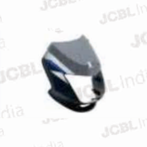 HEAD LIGHT VISOR FIT FOR CT-100 DLX BLACK (BLUE STK) BLACK