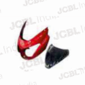 HEAD LIGHT VISOR FIT FOR PULSAR DTSI 200CC N_M FLAME RED