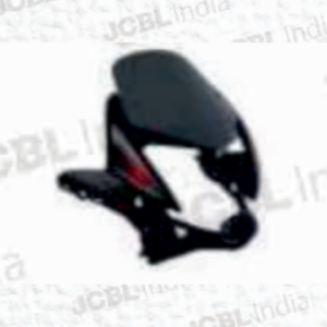 HEAD LIGHT VISOR FIT FOR STUNNER MC BLACK (RED STK) — JC-1060-MC