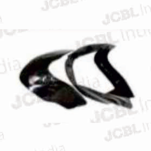 HEAD LIGHT VISOR FIT FOR XCD135 BLACK (GREEN STK) BLACK