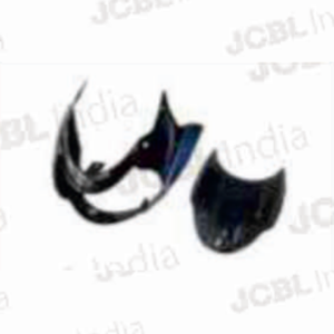 HEAD LIGHT VISOR W_G FIT FOR DISCOVER100 CC (RED STK) BLACK