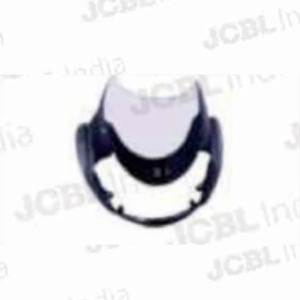 HEAD LIGHT VISOR W_G FIT FOR DISCOVER135 CC DIGITAL METER BLACK_(GREY STK)