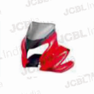 HEAD LIGHT VISOR W_G FIT FOR DISCOVER150F W_G RED FLAME RED