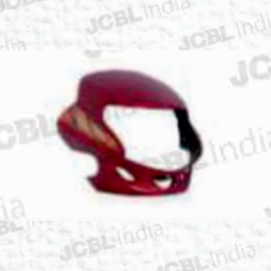 HEADLIGHT VISOR FIT FOR HF DELUXE IBS 2019 CANDY BLAZING RED - JC-850-MC