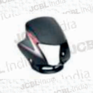 HEADLIGHT VISOR FIT FOR SHINE LATEST BLACK (RED STK) — JC-934-MC
