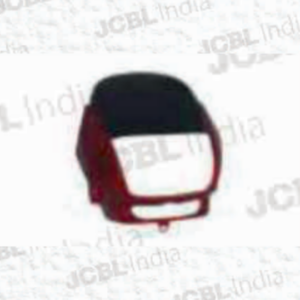 HEADLIGHT VISOR FIT FOR SPLENDOR (W_O STK) CANDY BLAZING RED - JC-684-MC