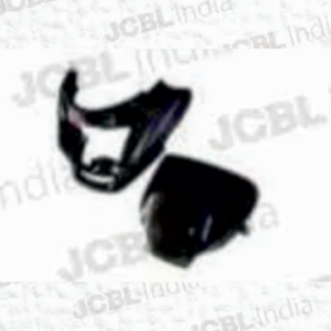 HEADLIGHT VISOR FIT FOR SUPER SPLENDOR LATEST (TYPE-2) (PURPLE STK) BLACK - JC-700-MC