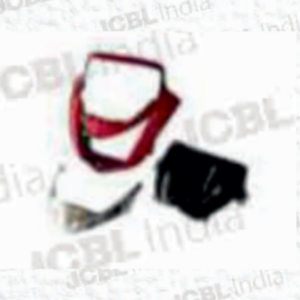 HEADLIGHT VISOR WITH GLASS & GARNISH FIT FOR CD UNICORN (N_M) CANDY BLAZING RED — JC-921-MC