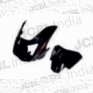 HEADLIGHT VISOR W_G FIT FOR STAR CVTI110 CC (RED STK) BLACK