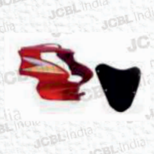 HEADLIGHT VISOR W_G FIT FOR STAR SPORT O_M FLAME RED