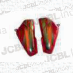 SIDE PANEL SET FIT FOR CD DLX N_M (SELF START) BLACK (ORANGE STK) CANDY BLAZING RED - JC-1753-MC