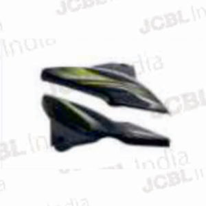 SIDE PANEL SET FIT FOR DISCOVER125 CC_150CC 3D TYPE (GREEN STK) BLACK