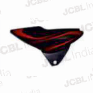 SIDE PANEL SET FIT FOR DISCOVER125 CC_150CC 3D TYPE (PURPLE STK) BLACK