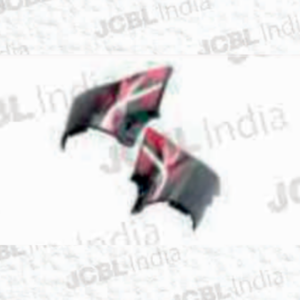 SIDE PANEL SET FIT FOR PASSION TYPE -3 DIGITAL BLACK COL. FOR RED BIKE (RED STK) BLACK - JC-1681-MC