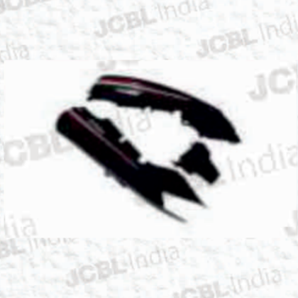 TAIL PANEL SET FIT FOR PASSION PRO TYPE - 3 FOR RED BIKE (RED STK) BLACK - JC-2252-MC