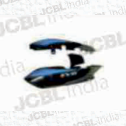 TAIL PANEL (SET OF 3) FIT FOR STAR CITY110 O_M BLACK (BLUE STK)