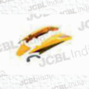 TAIL PANEL (SET OF 4) FIT FOR GLAMOUR LATEST N_M (TYPE -4) ORANGE COL. FOR BLACK BIKE - JC-2281-MC